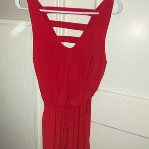 Red Maurice’s romper